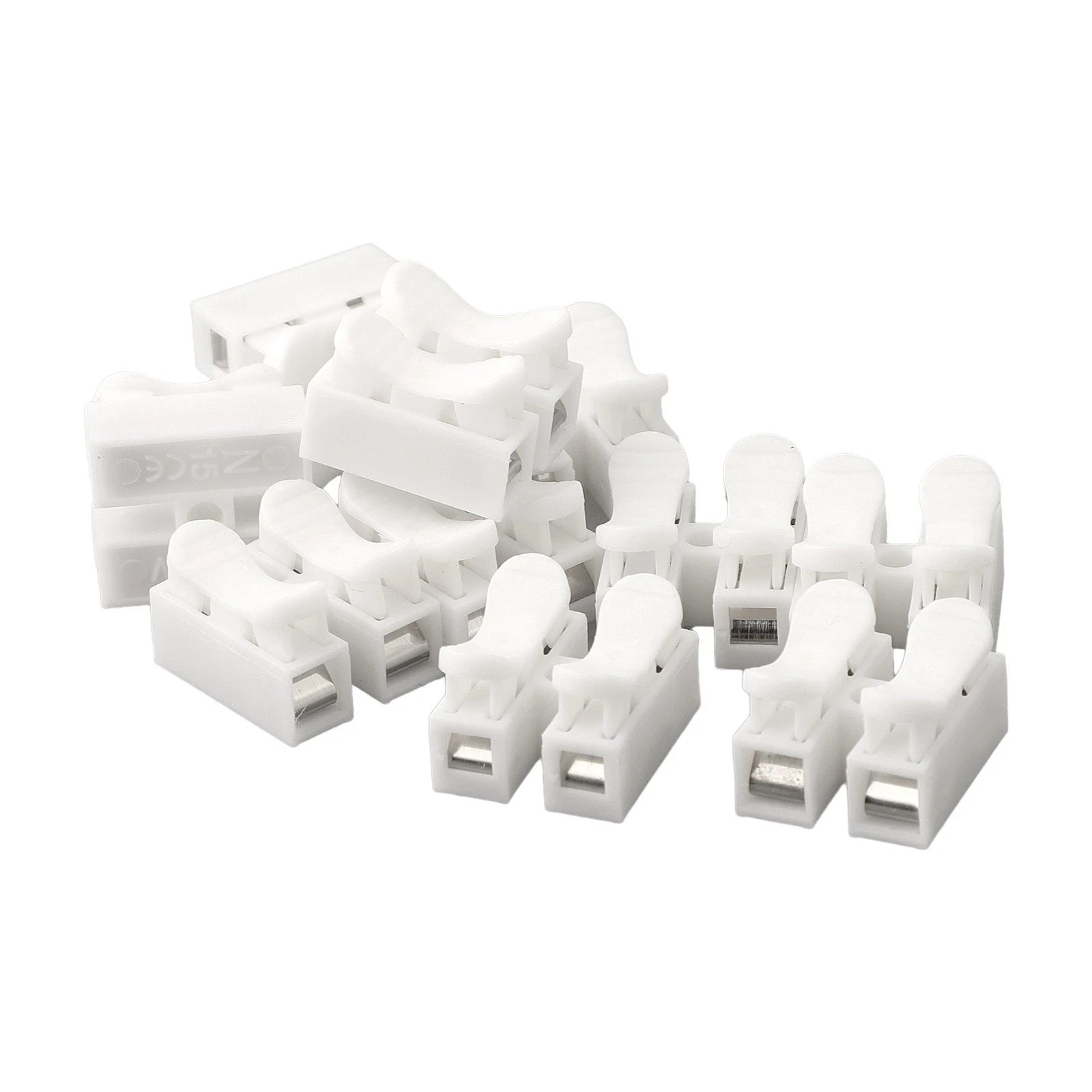 10X CH2 Spring Quick Wire Connector Cable Clamp for