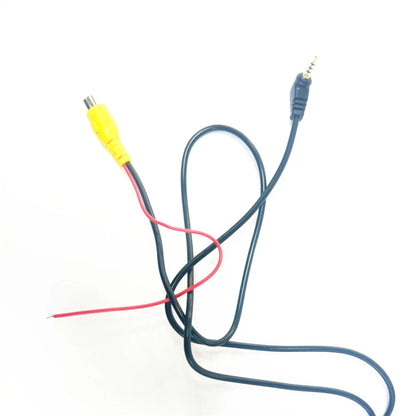 2X Car DVR Camera Cable 2.5mm Jack AV Adapter for Vehicle Rear View Cam