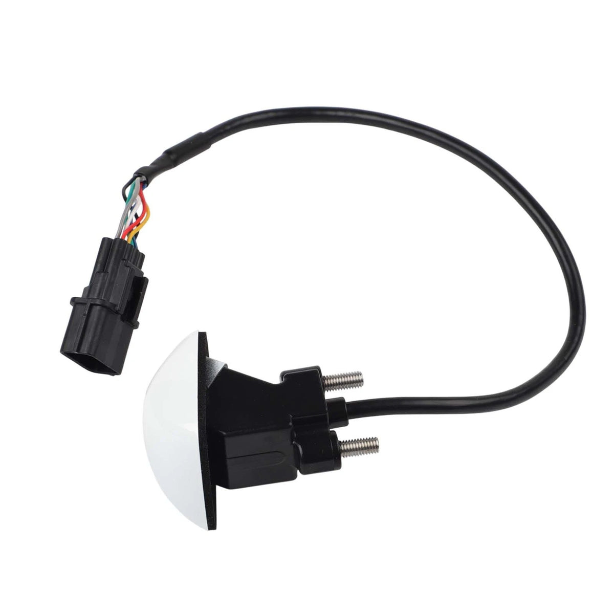 White Rear View Backup Camera for Hyundai i20 (2010–2020)