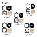 Set of 5 Carburetor Gasket Repair Kit for Stihl MS270 MS290 MS390 K10-HD