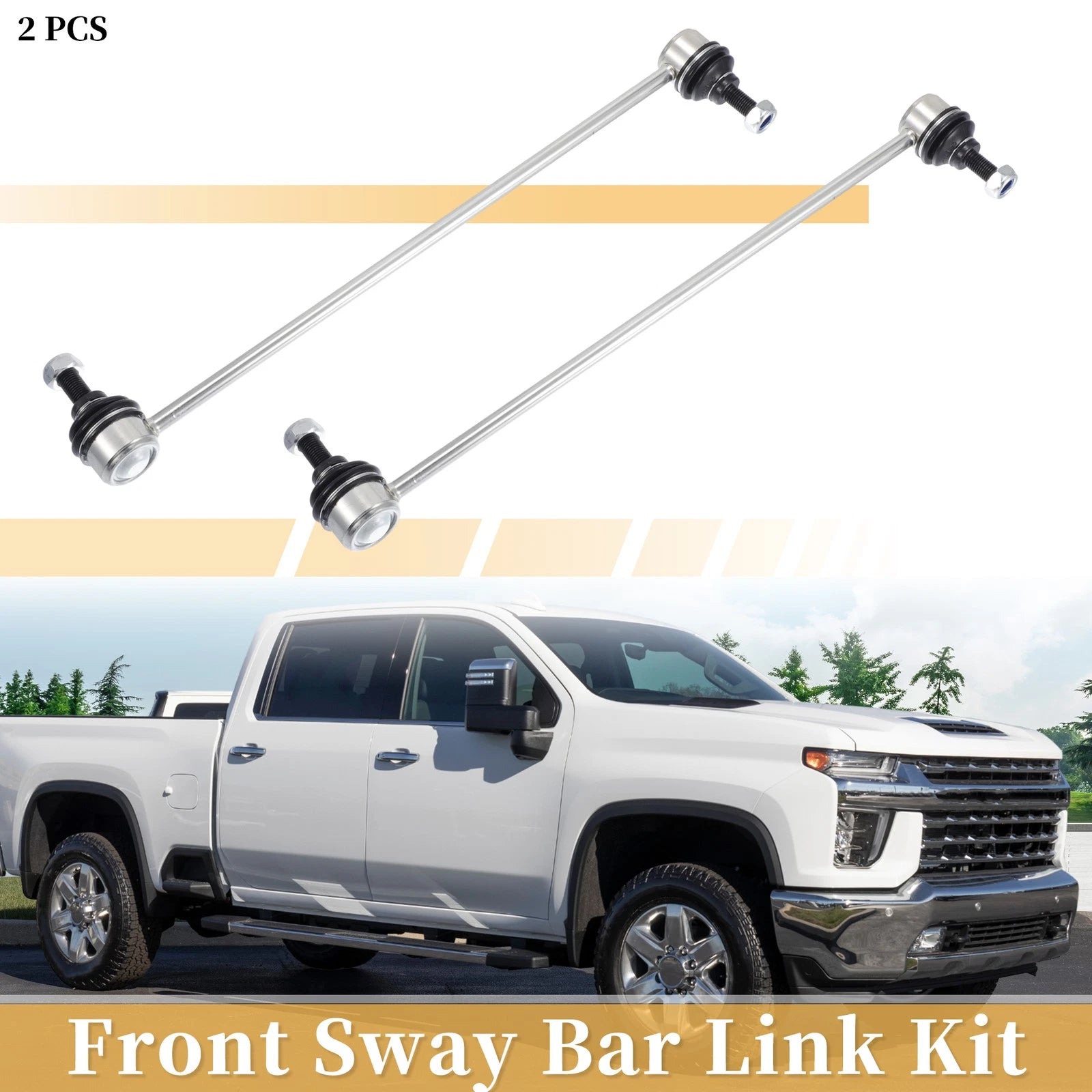 2pcs Front Stabilizer Sway Bar Link Replacement for Pontiac Grand Prix (2004–2008)