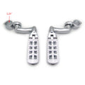 CNC Dominator Foot Peg Rest 32mm Arched Clamp 1.25" for Harley Road Glide (2015–2023)