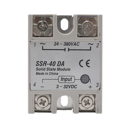 Solid State Relay Module for Industrial Use (3-32V DC to 24-380V AC)
