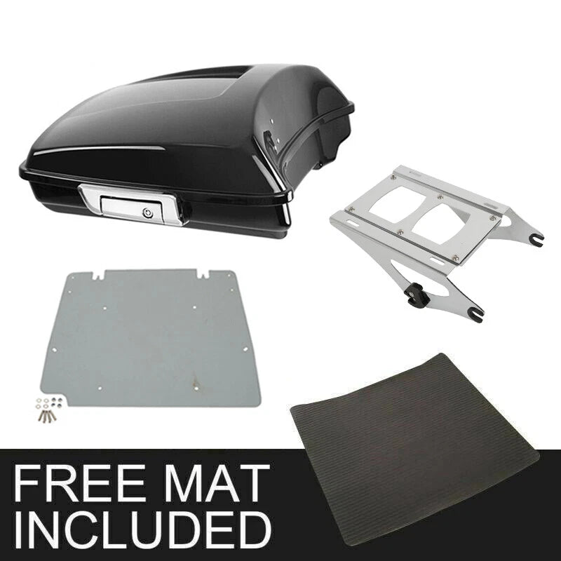 Razor Trunk Two Up Mount Rack Plate for Harley Touring Street Glide (2014–2026)