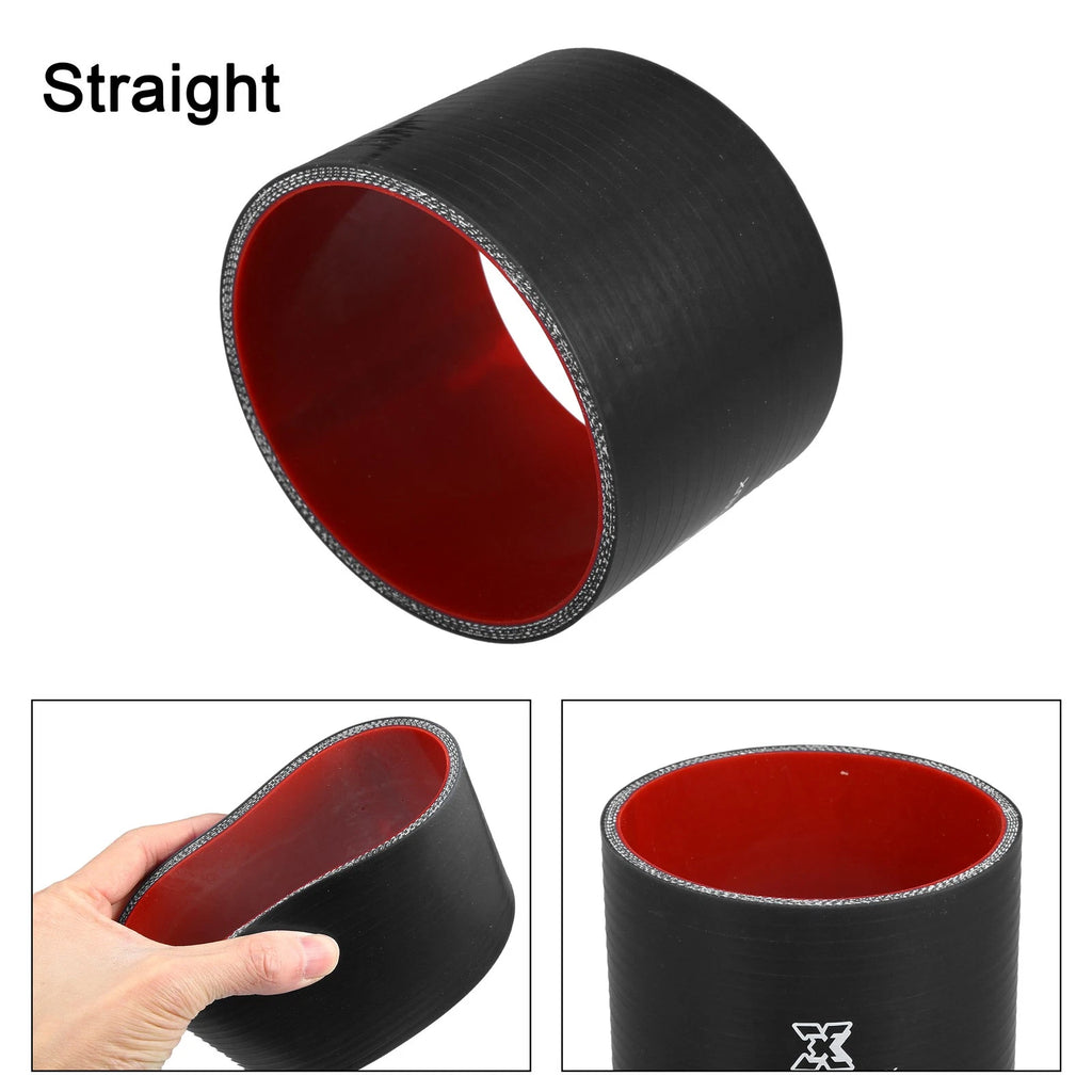 2X 4.02" ID Straight Silicone Reducer Hose for Intercooler