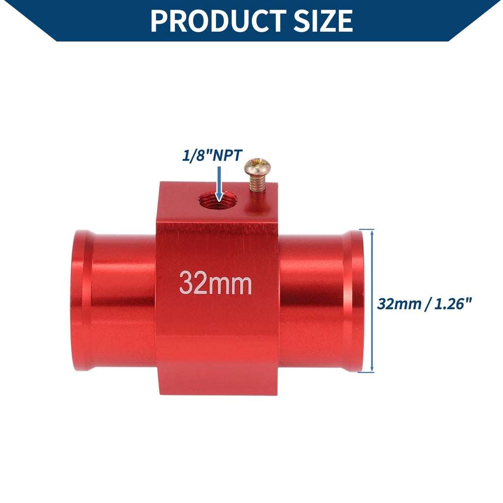 Water Temp Sensor Kit for Auto Radiator Cooling (170°F On - 155°F Off)