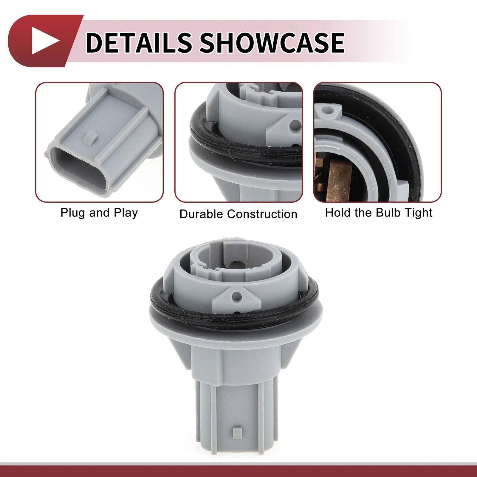 Front Turn Signal Light Socket for Honda Accord (2013–2015) No. 33302T2AA01