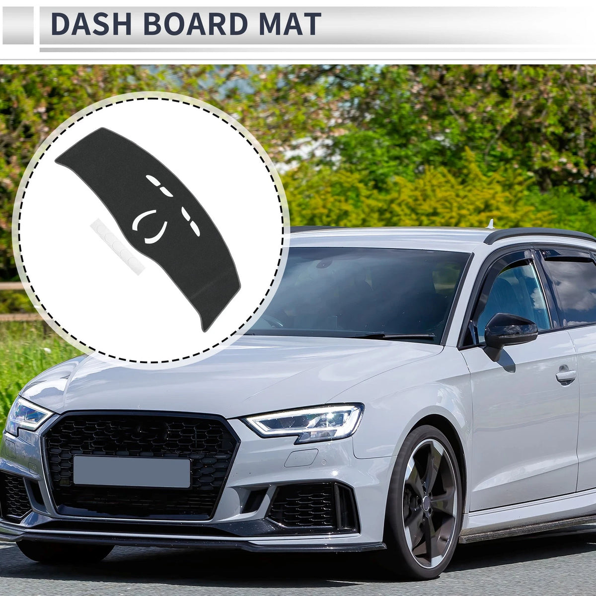Dash Cover Mat Replacement for BMW Mini Cooper (MINI) F55 F56 2014–2024 Gray