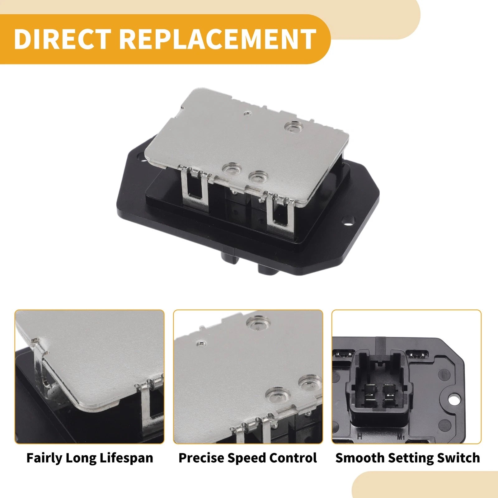 HVAC Blower Motor Resistor Replacement for Nissan Navara D40 (2005–2015)