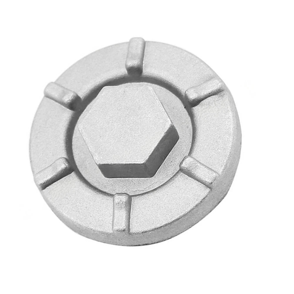 Oil Drain Cover for Aftermarket Accessory (Plastic, Secure Threading)