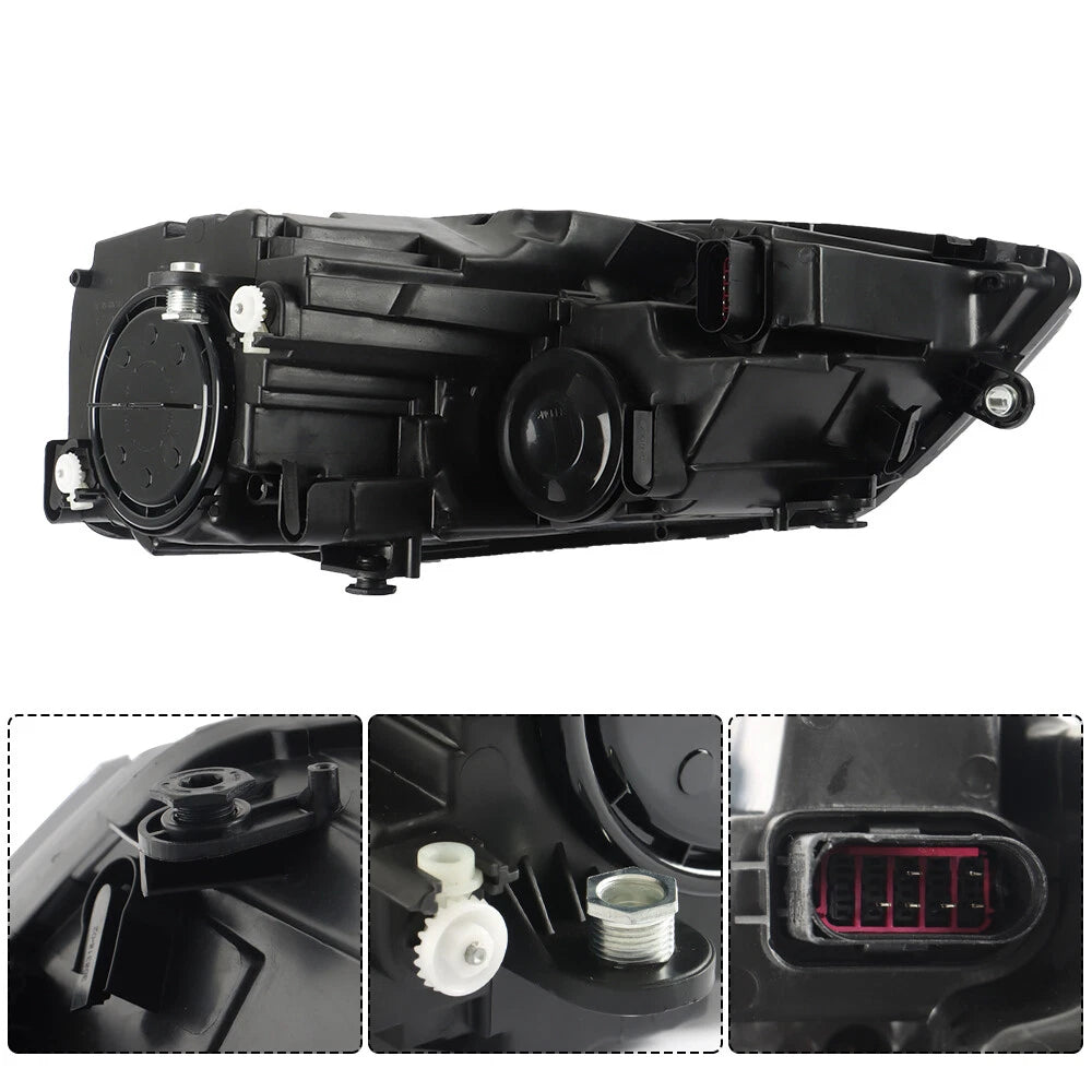 Headlight Halogen Right Side RH for Volkswagen Jetta (2011–2018)