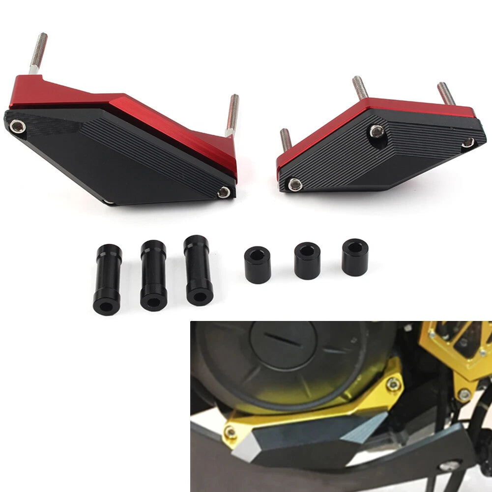 Engine Case Stator Cover Guard Slider Protector Red for Yamaha XJ6 (2009–2016)