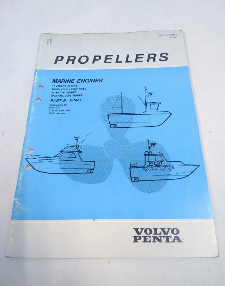 Marine Engine Propellers for Volvo Penta (7731325)
