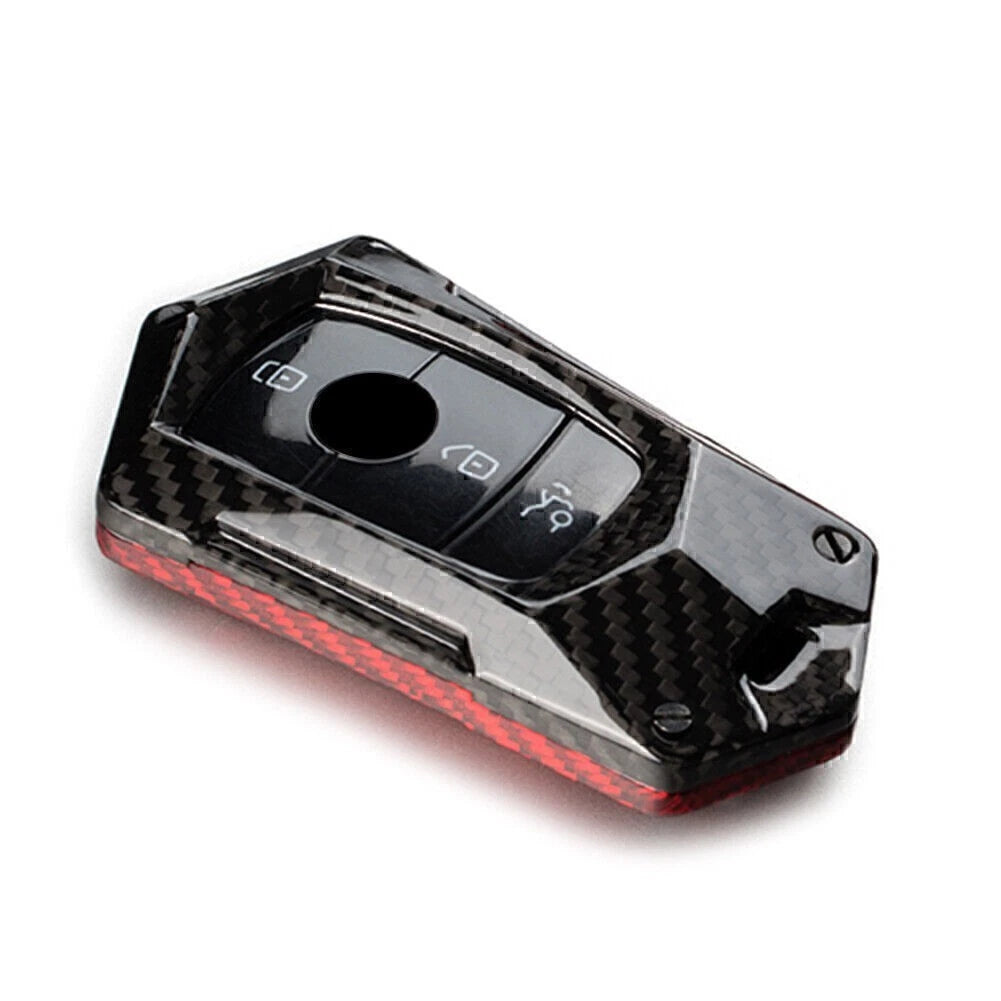Key Shell Housing Case for Mercedes Benz E-Class W213 (2017–2023) Carbon Fiber