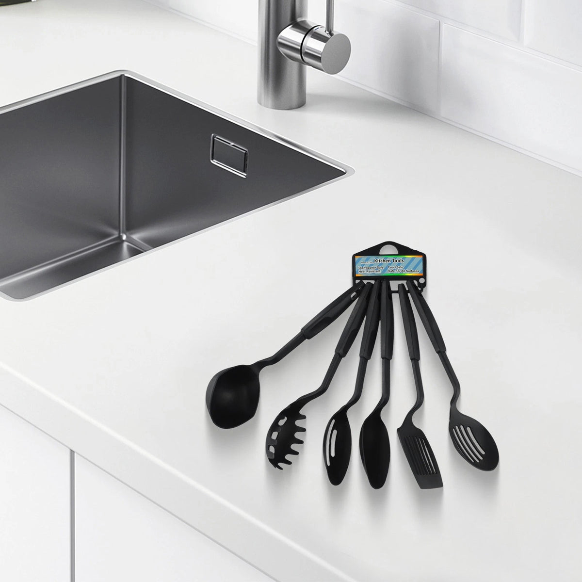 Spatula Set for Kitchen Utensils (Non-stick, Anti-rust)