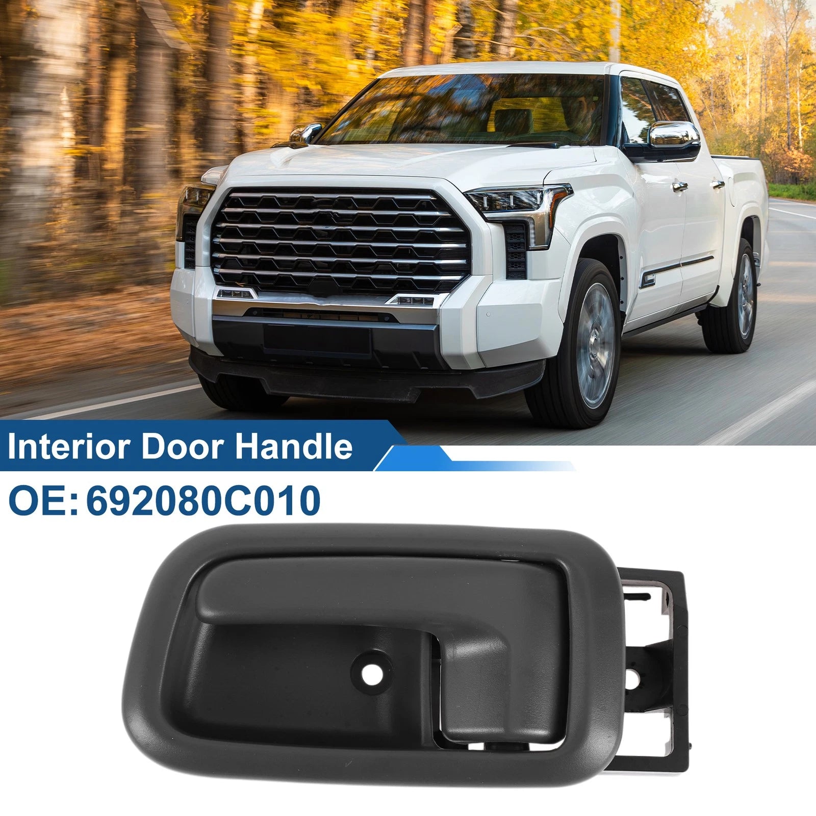 Rear Left Interior Door Handle for Toyota Tundra (2007–2021)