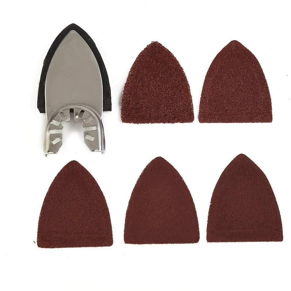 Set of 25 Sanding Sheets for Oscillating Multi Tool Sander Pad