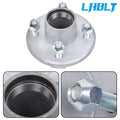 2 Pack Trailer Hub Kit 4 on 4" for 2000 lbs Spindle (Galvanized)