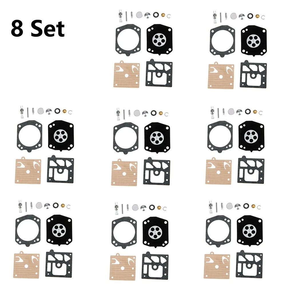 8X Carburetor Gasket Repair Kit for Walbro K22-HDA (Chainsaw)