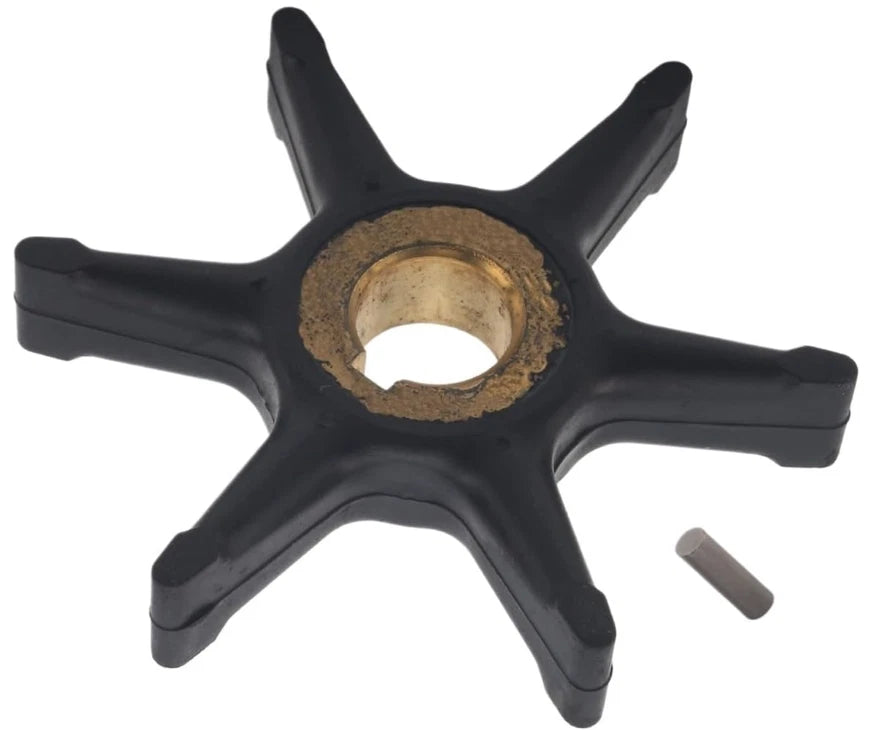 Water Pump Impeller with Pin for Evinrude Johnson 20-25 HP Outboard (0775518)