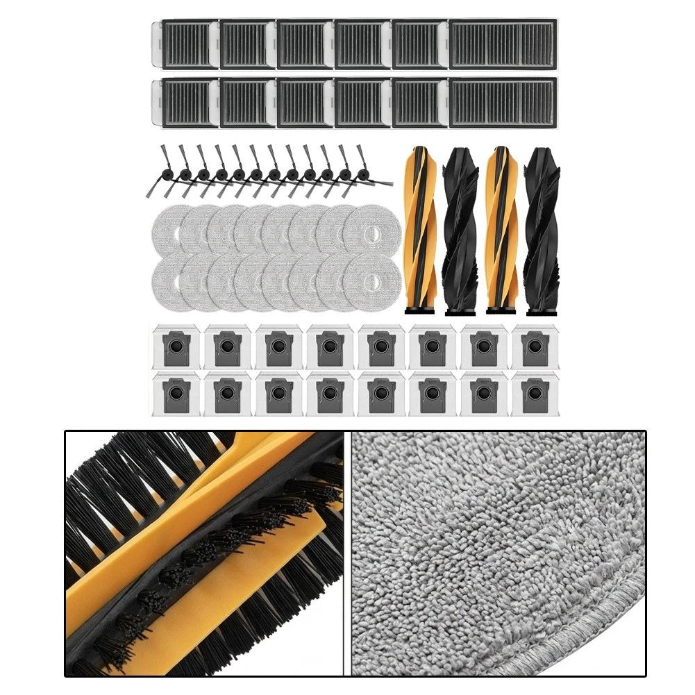 Set of 4 Mop Cloths for Daily Floor Maintenance Mobius 60 Filter Kit