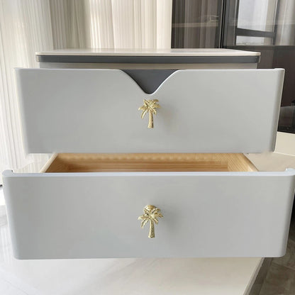 Coconut Palm Design Cabinet Pulls for Kitchen and Bathroom Revamps