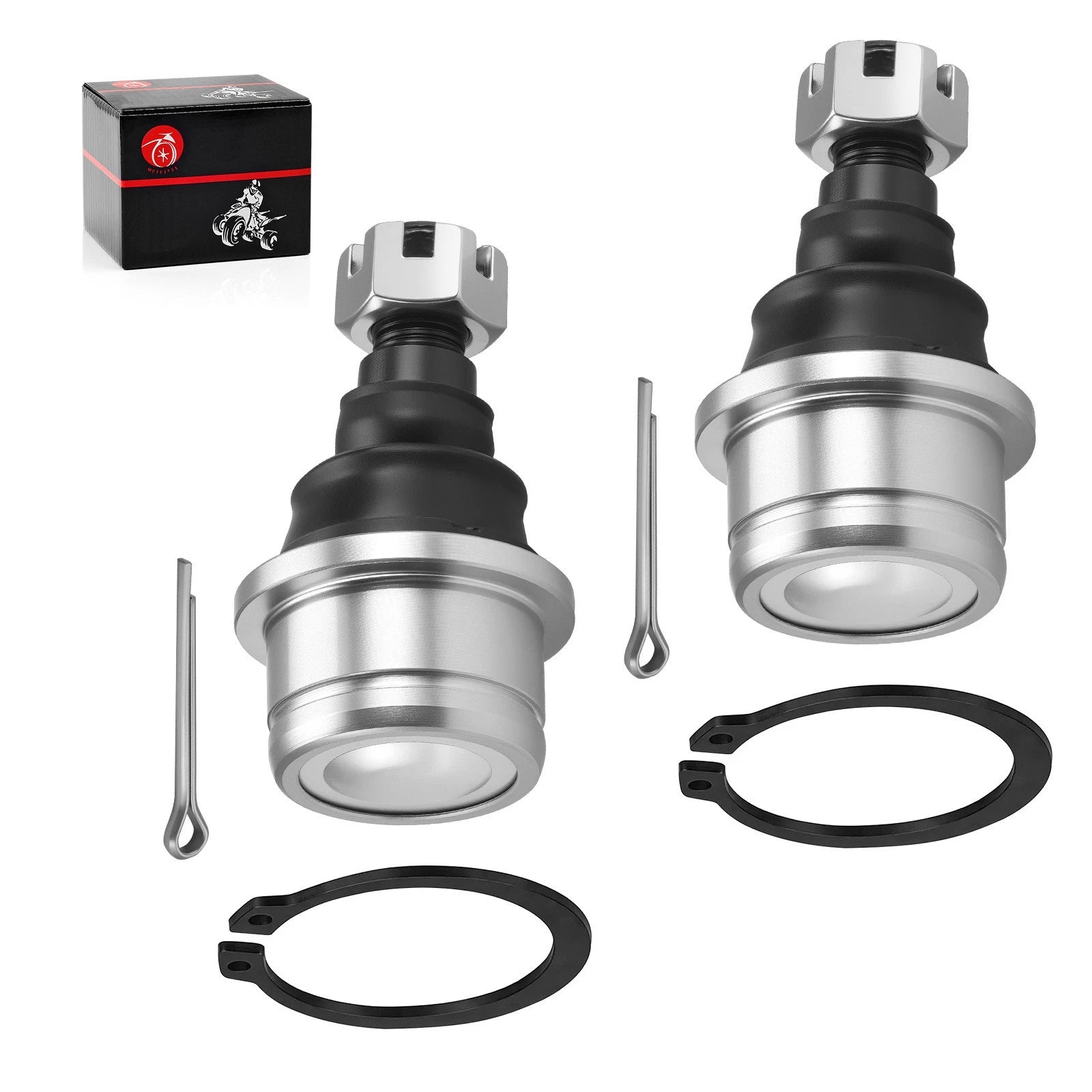 2Pcs Ball Joints for Honda Rancher Foreman Rubicon Rincon Pioneer