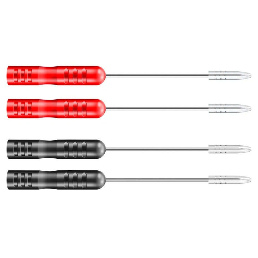 Set of 2 Multimeter Replacement Probe Tips PT2003 Red Black
