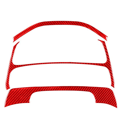 Red Dash Speedometer Frame Trim for Honda Civic (2012–2015)