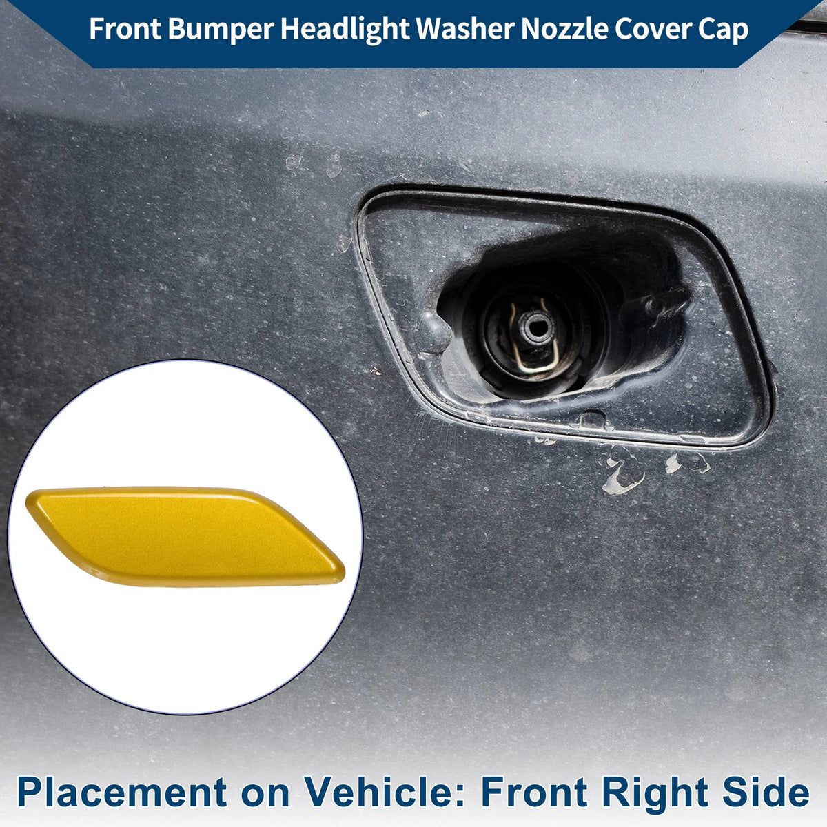 Front Right Washer Nozzle Cover Cap for Honda Accord VIII (2016–2017)