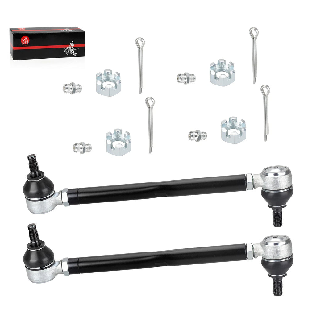 2Pcs Steering Tie Rod Assembly Kit for EZGO Golf Cart (70074-G01)