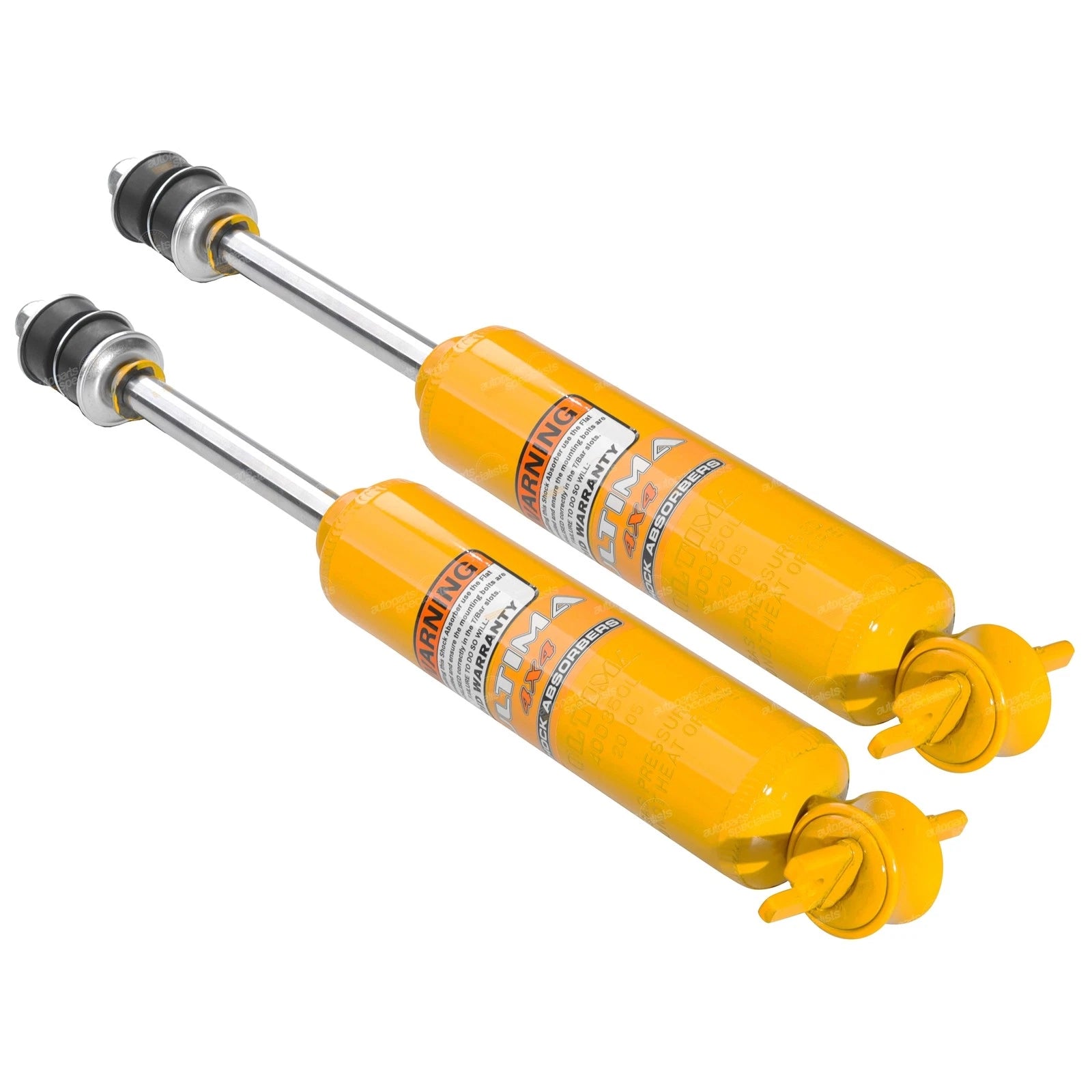 2 Front Shock Absorbers for Mitsubishi Pajero (1983–1991)
