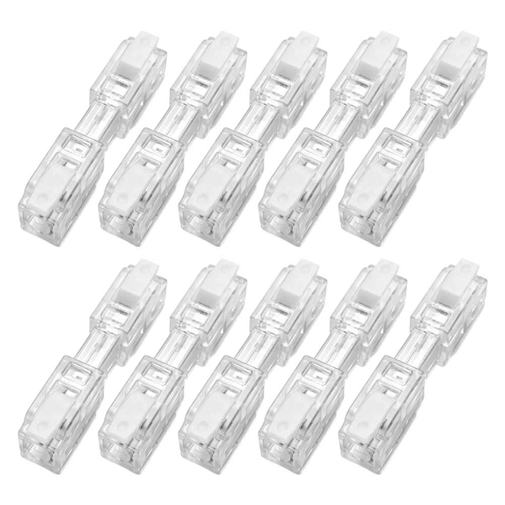10Pcs Wire Connectors for Lamps Fans LED Strips