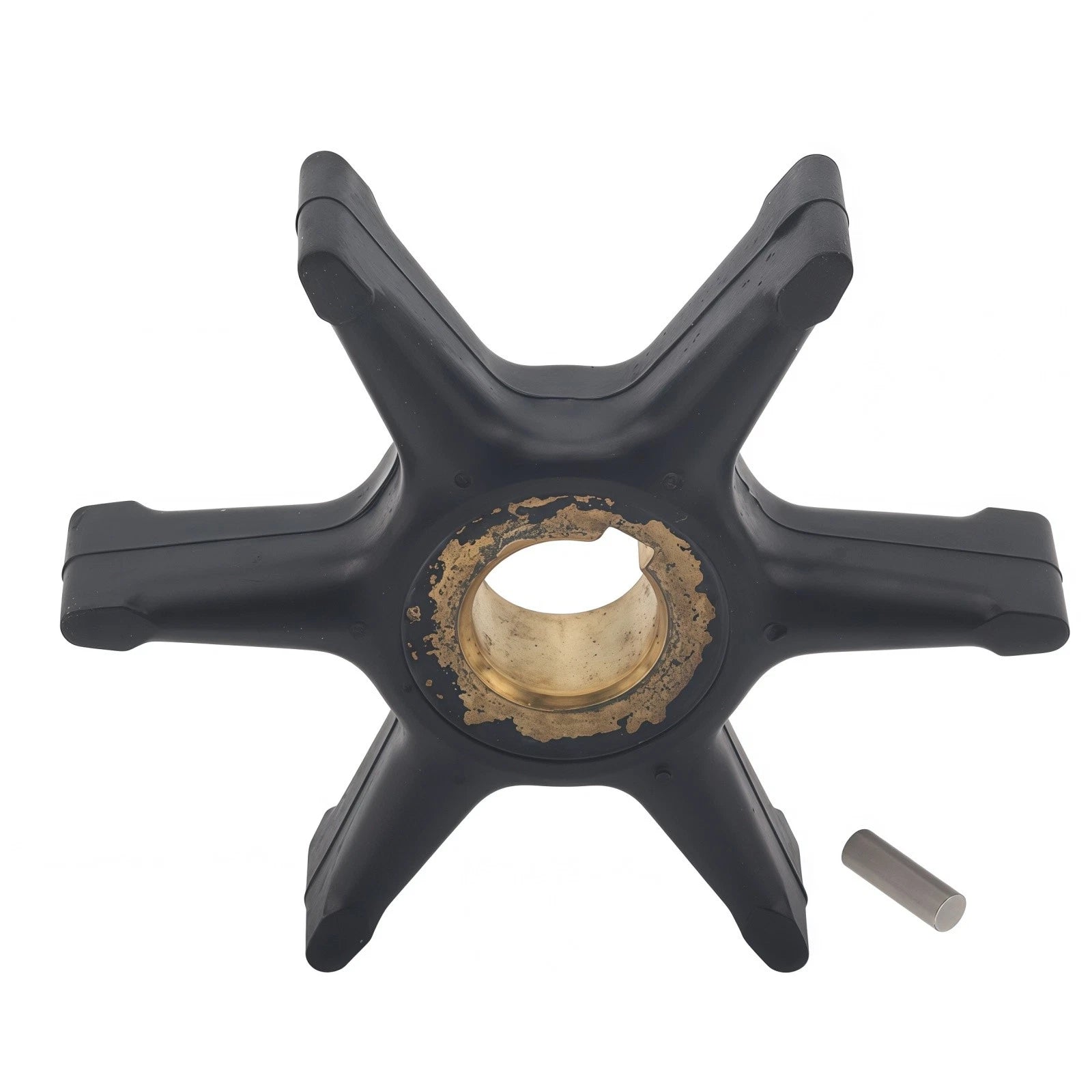Water Pump Impeller & Pin for Evinrude Johnson 10-25 HP Outboard (1980–2023) 389646