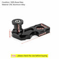 CNC Rear Swingarm Spool Slider Adapter for Honda CB650F (2017–2019) Black