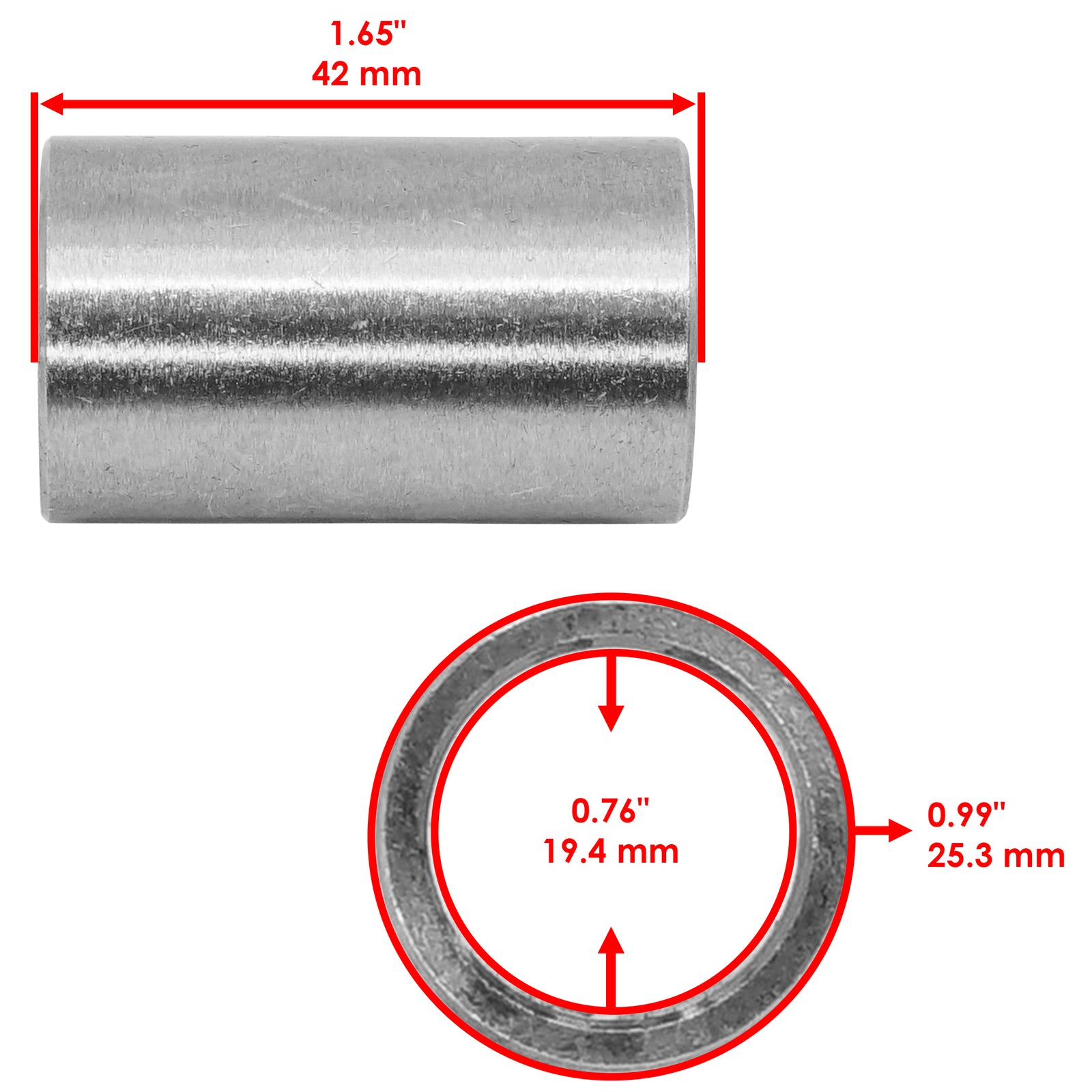 Wheel Bushing Kit Replacement for John Deere X300 X330 X350 (1998–2019)