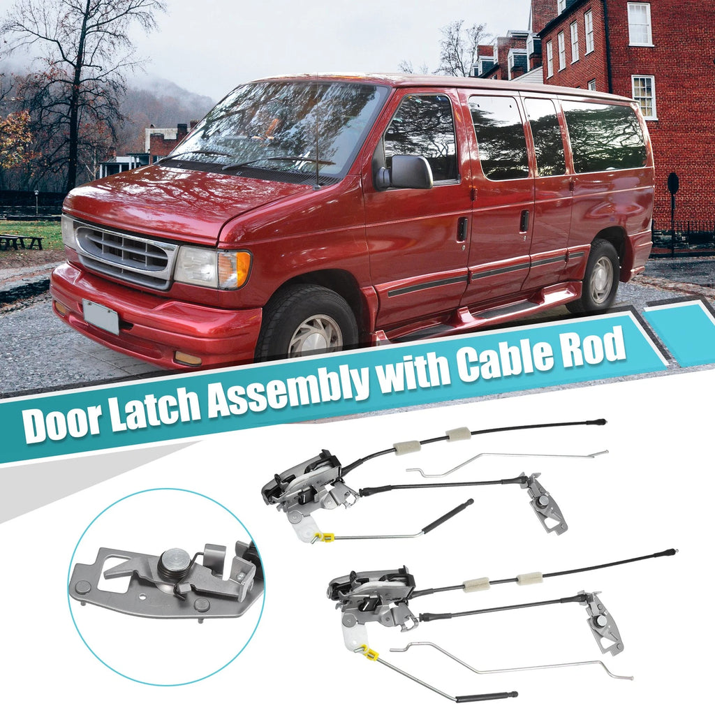 Set of 2 Door Latch Assembly for Ford E150 (2004–2014)