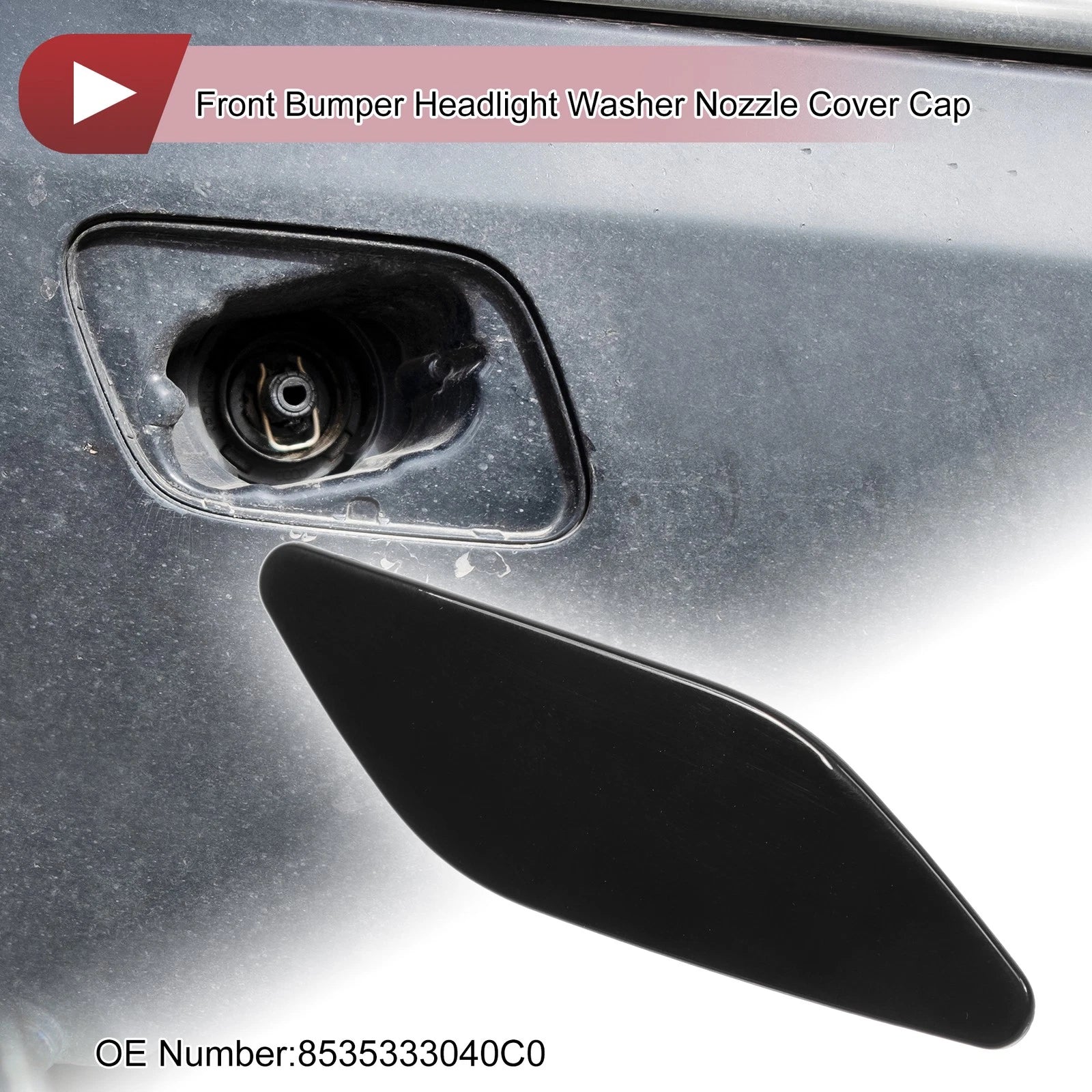 Windshield Washer Nozzle Cover Cap Front Right for Lexus ES300h (2019–2022)