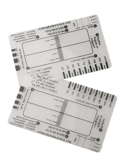 7 Step Ruler Assessment Tool for Heartbeat Measurement Tracking