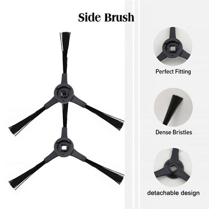 8-Piece Side Brush Set for Shark AV2001 AI Robot Vacuum