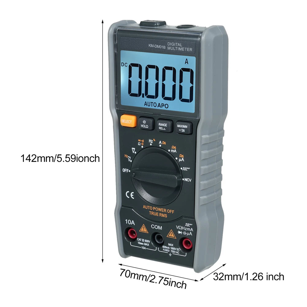KM-DM01B Multimeter for Electrical Engineering Tasks