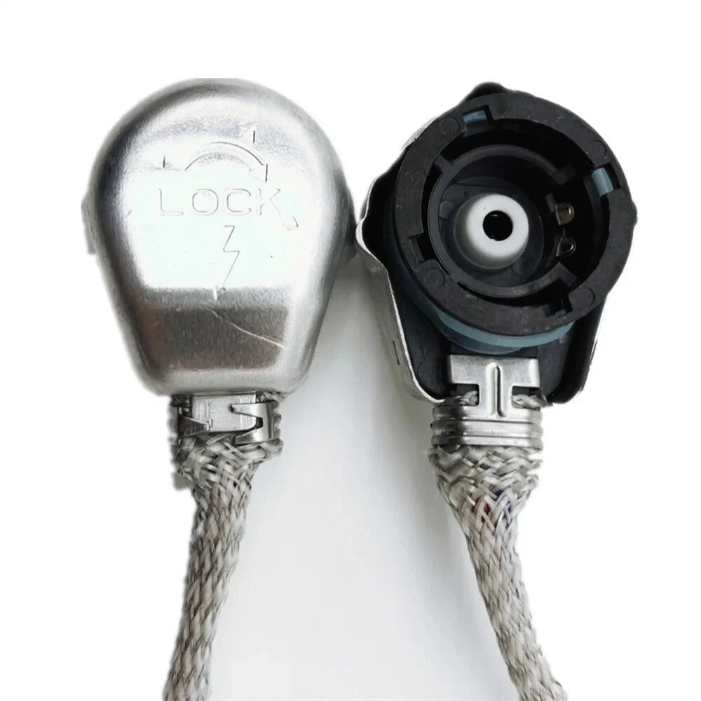 2X D2S D2R HID Xenon Bulb Adapters Wire Harness Connector Socket