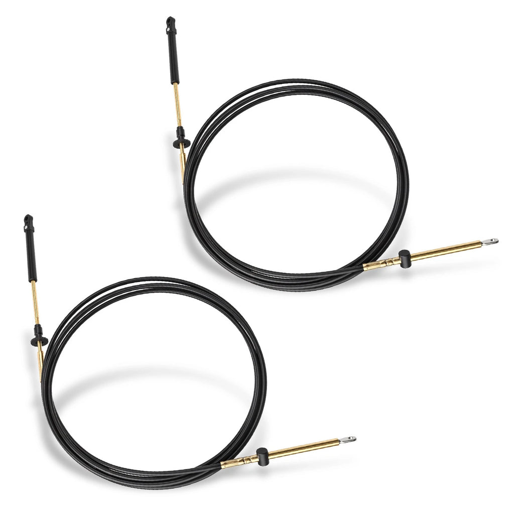2X Throttle Shift Remote Control Cable for Johnson Evinrude OMC BRP (1979–1994)