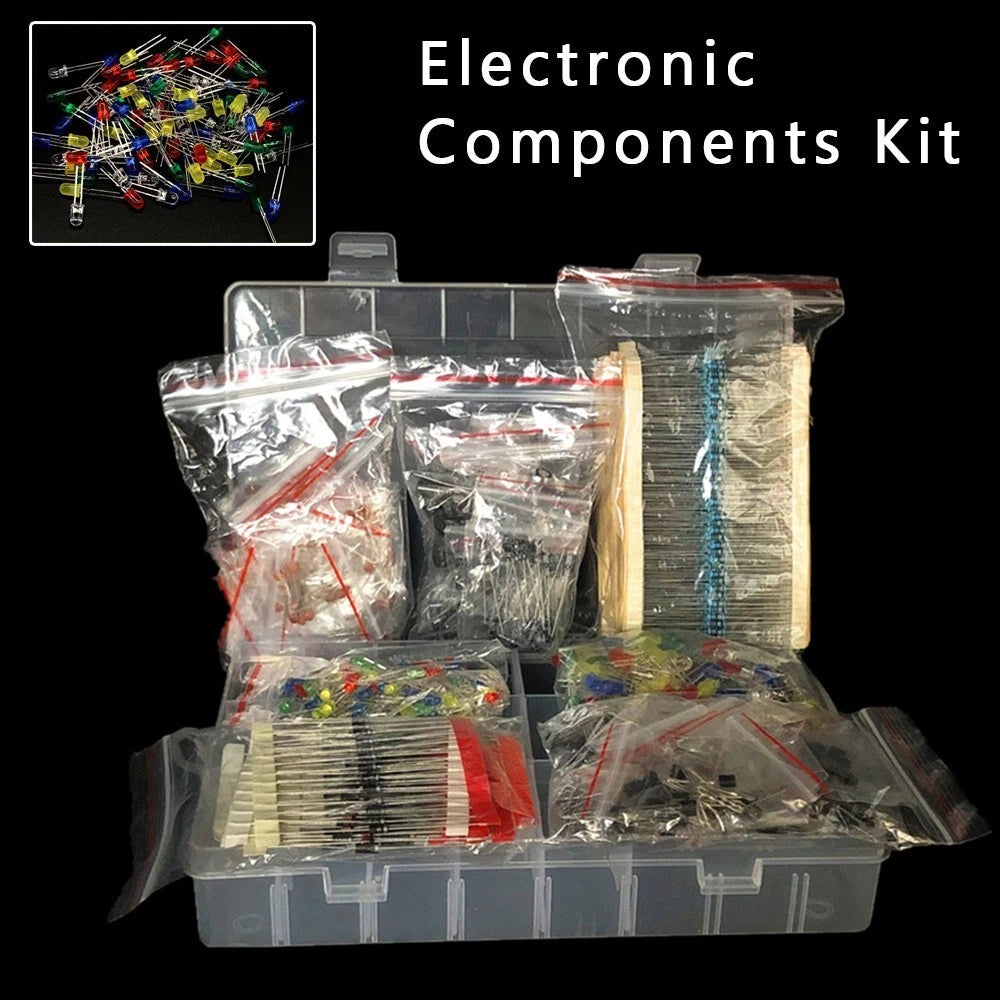Set of 4 Electrolytic Capacitors for DIY Projects
