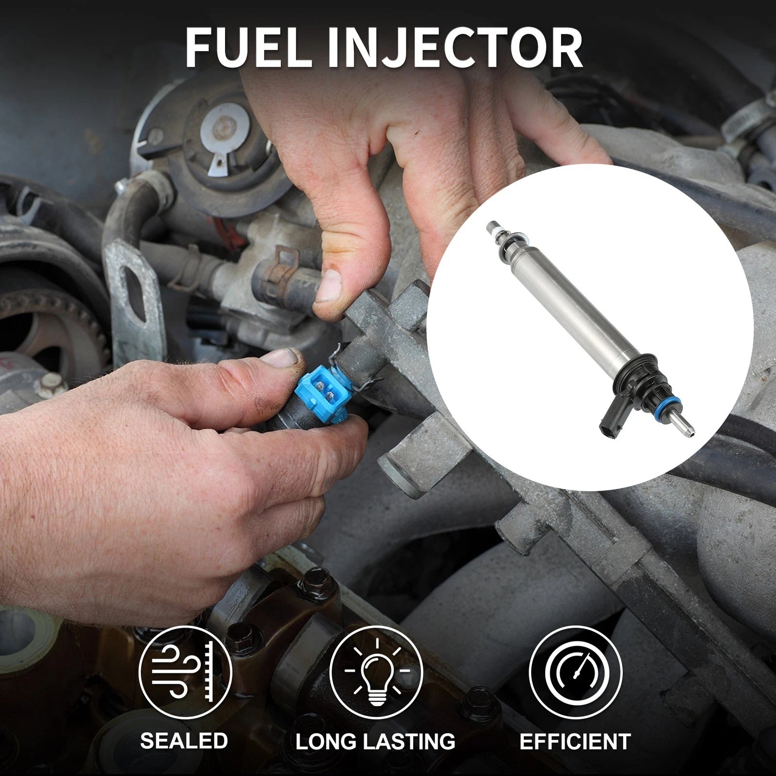 Fuel Injector Replacement for Mercedes-Benz C300 (2015–2021) 2.0L Left
