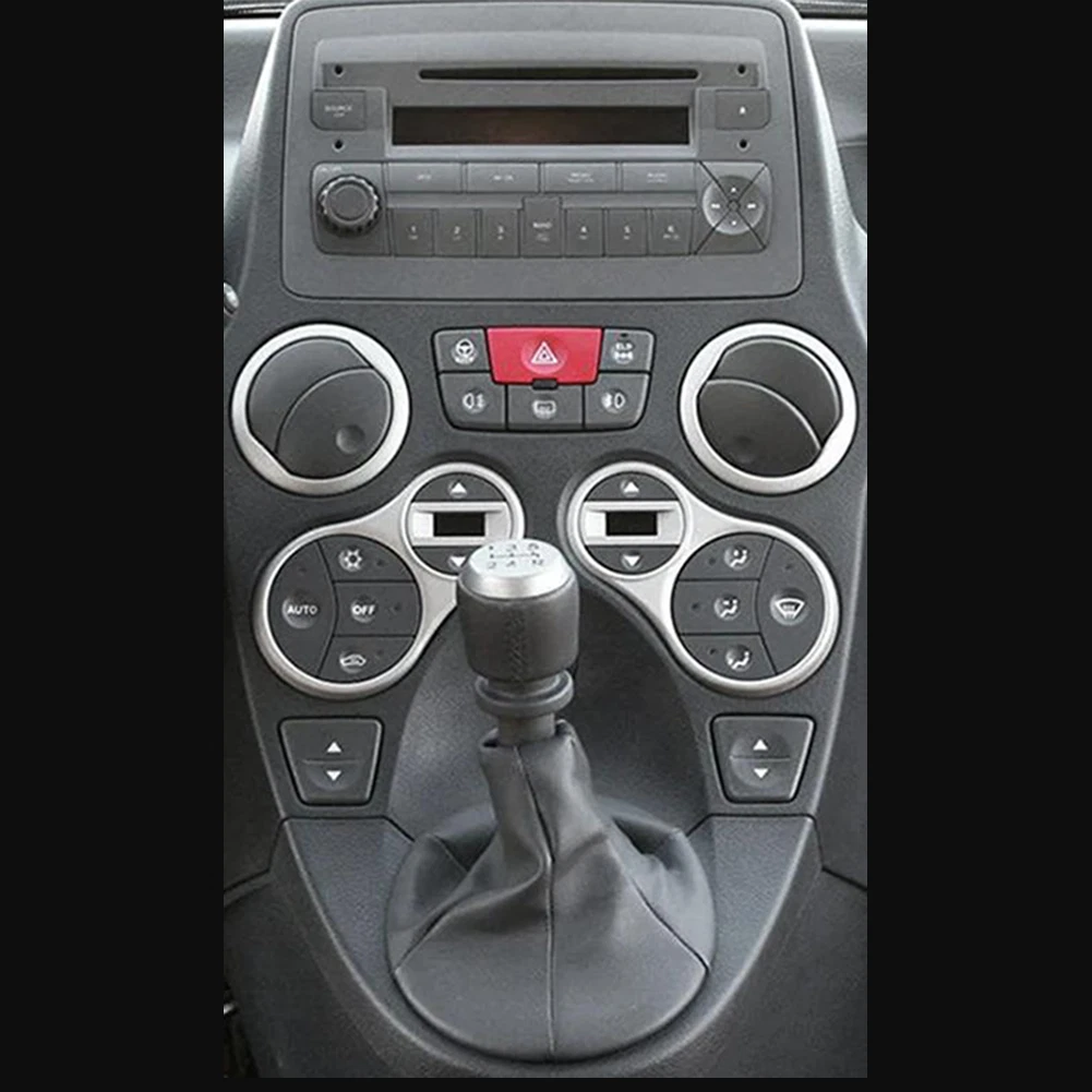 2 Din Mounting Frame with Gasket for Fiat Panda 169 (2003–2012)