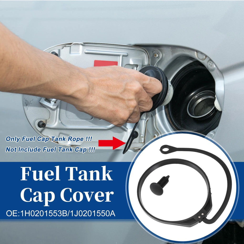 Fuel Tank Cap Tether Replacement Curved O Ring for Audi 90 93 (1993–1995)