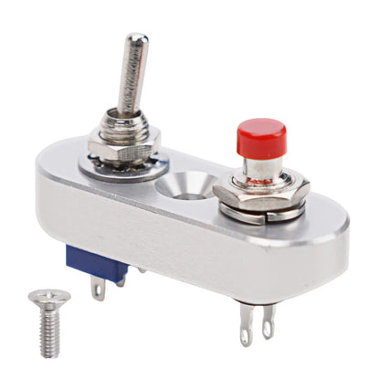 Handlebar Switch for Motorcycle (2010–2023) - Aluminum Alloy, Compact Size