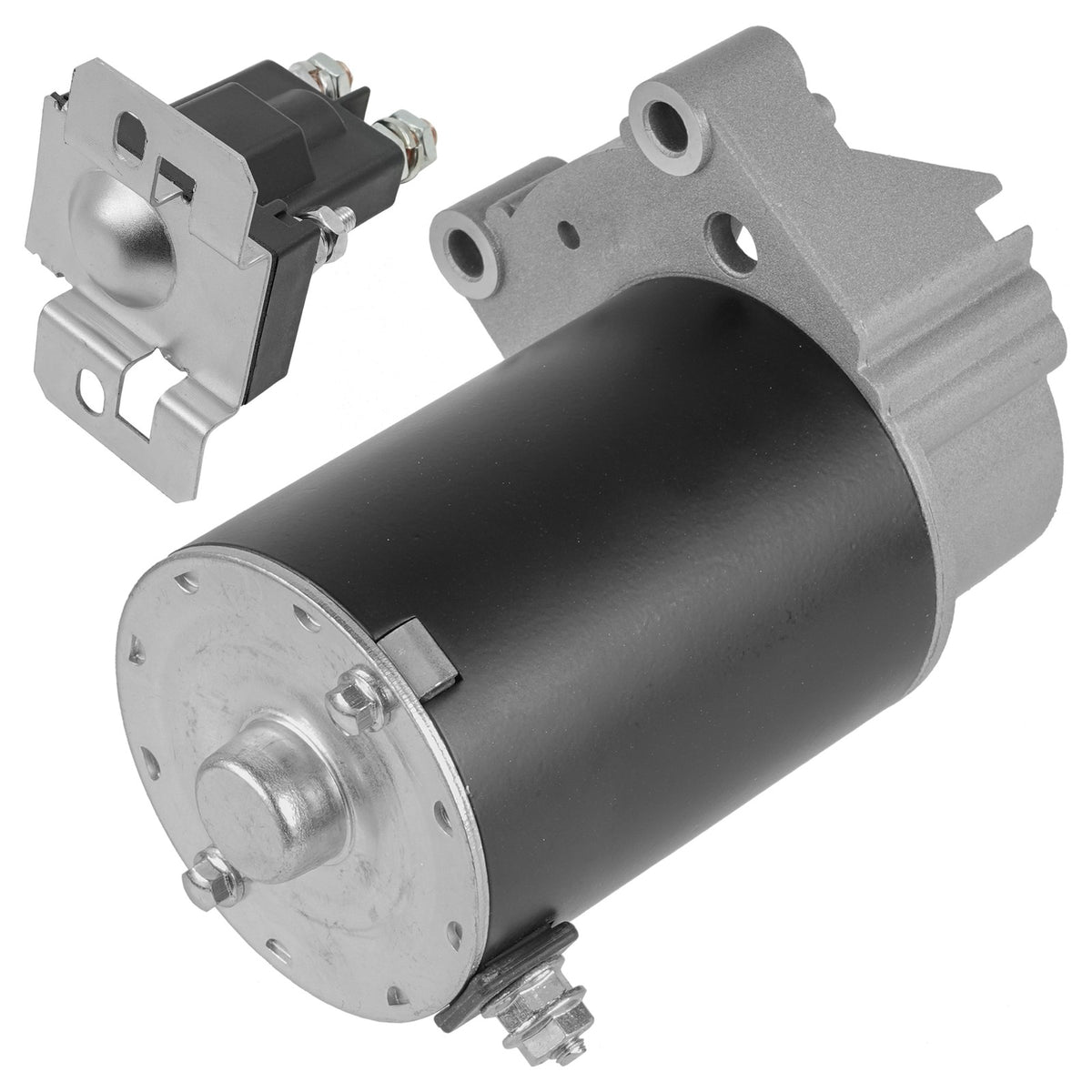Caltric Starter with Solenoid for John Deere 65 66 68 (AM39287) (AM38984)