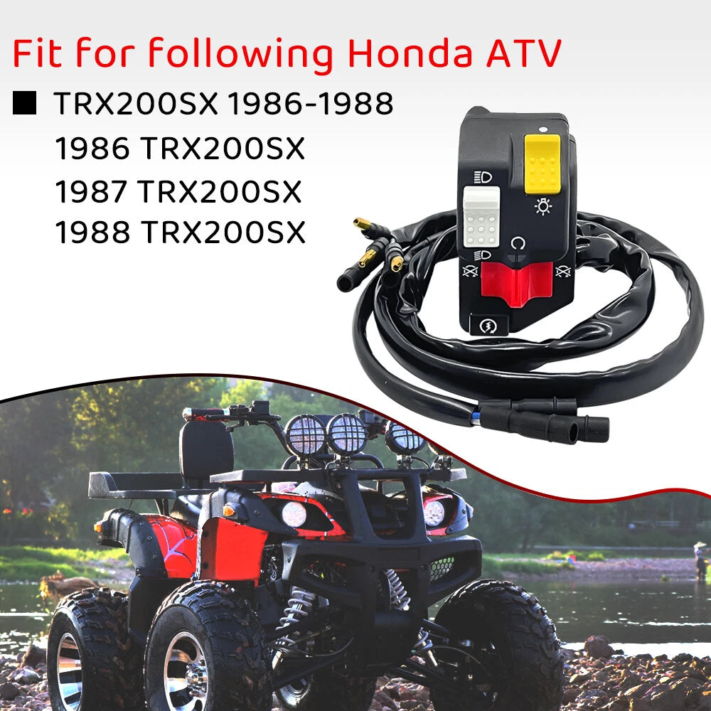 Control Switch for Honda TRX200SX FourTrax 200 (1986–1988)